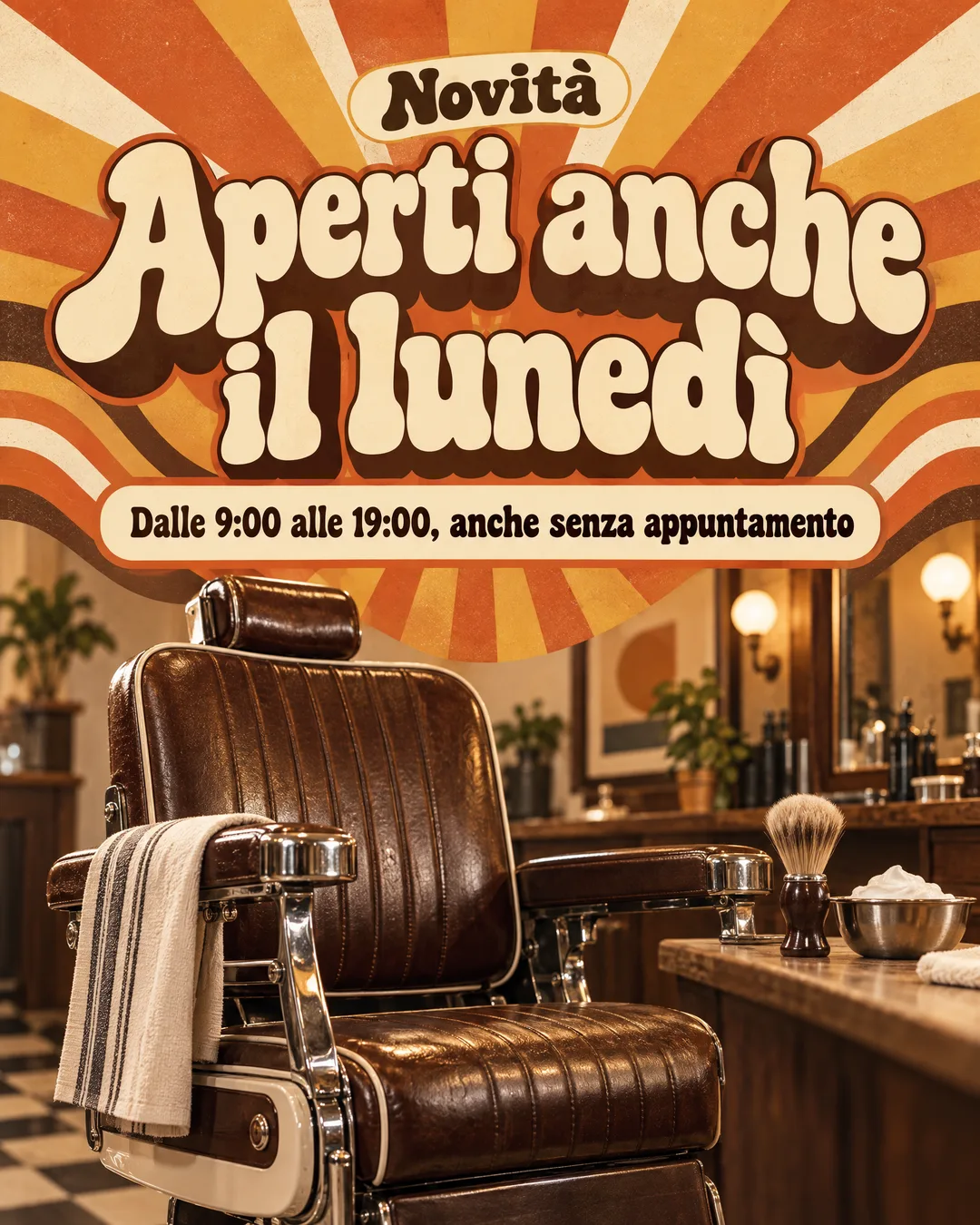aperti anche il lunedì