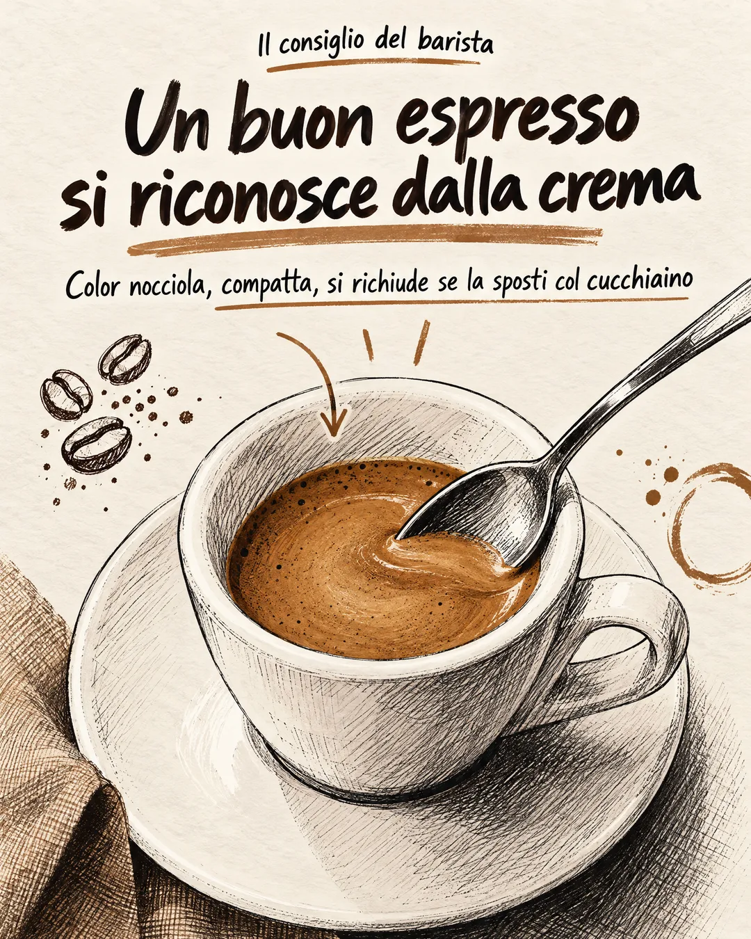 il consiglio del barista sull'espresso