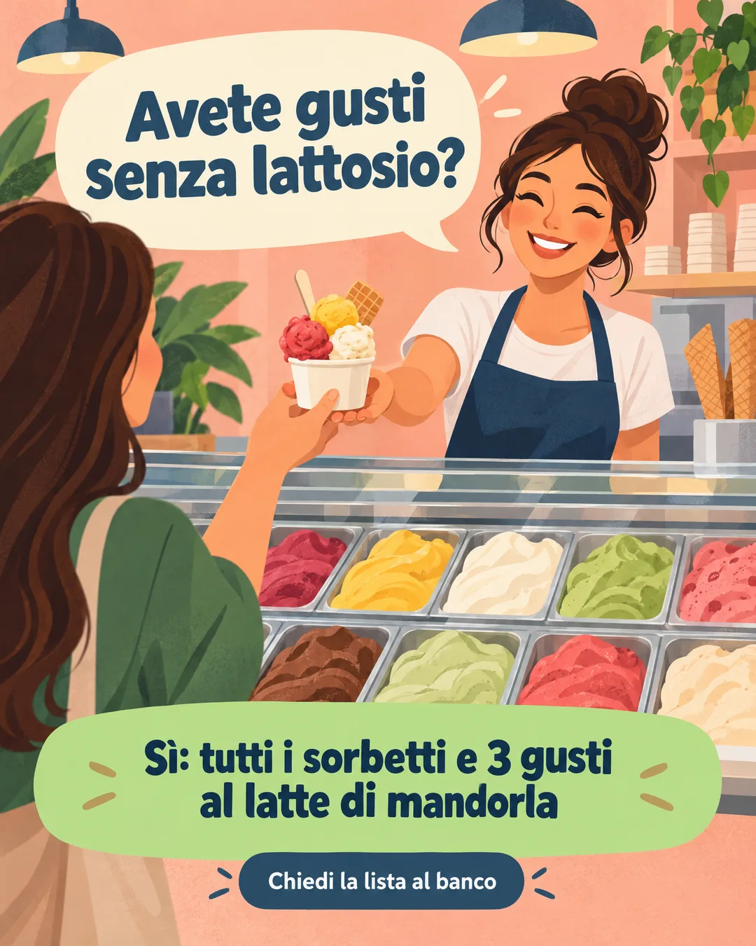 i gusti senza lattosio