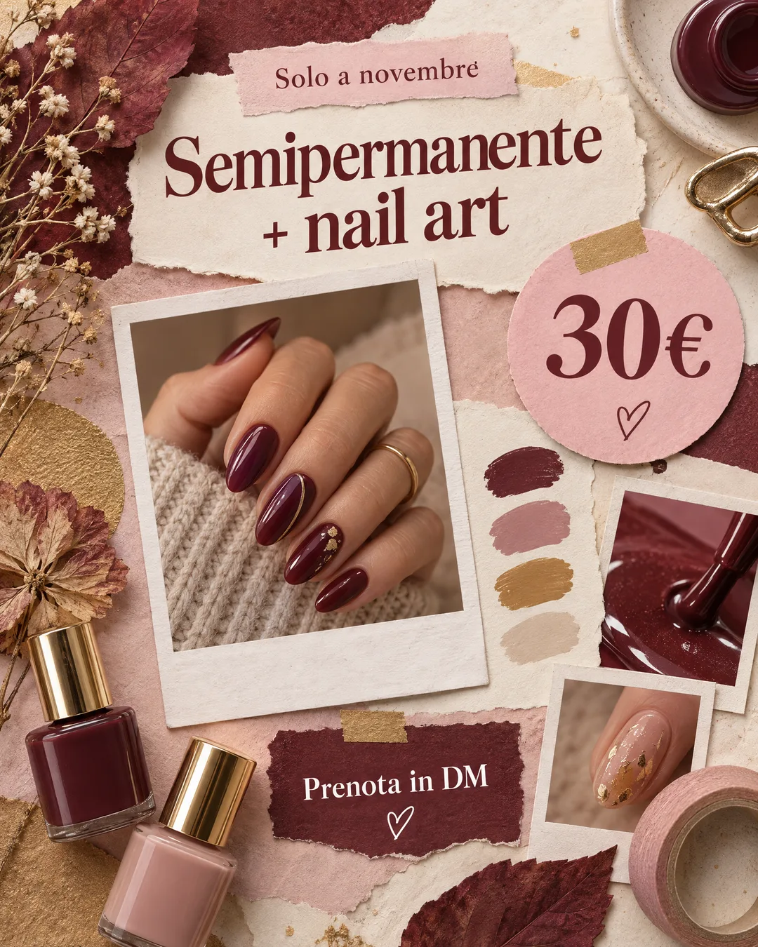 semipermanente e nail art a 30 euro