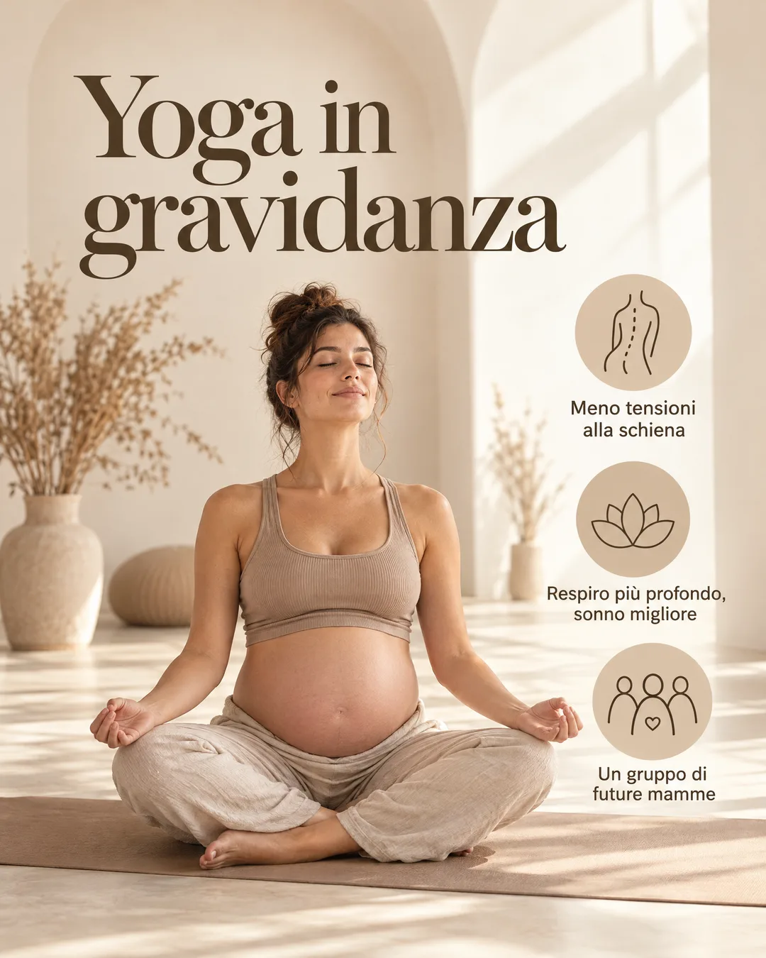 yoga in gravidanza