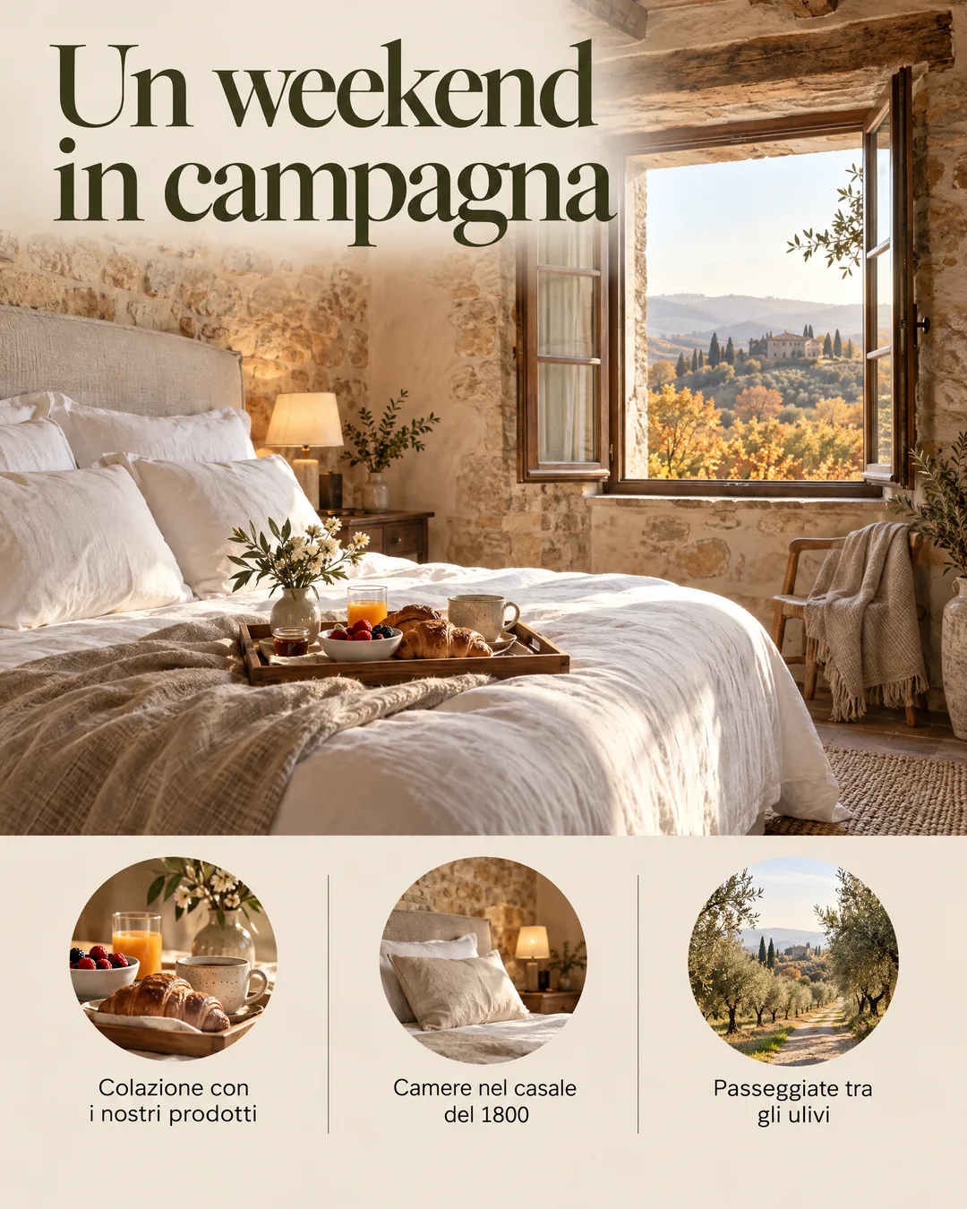 un weekend in campagna