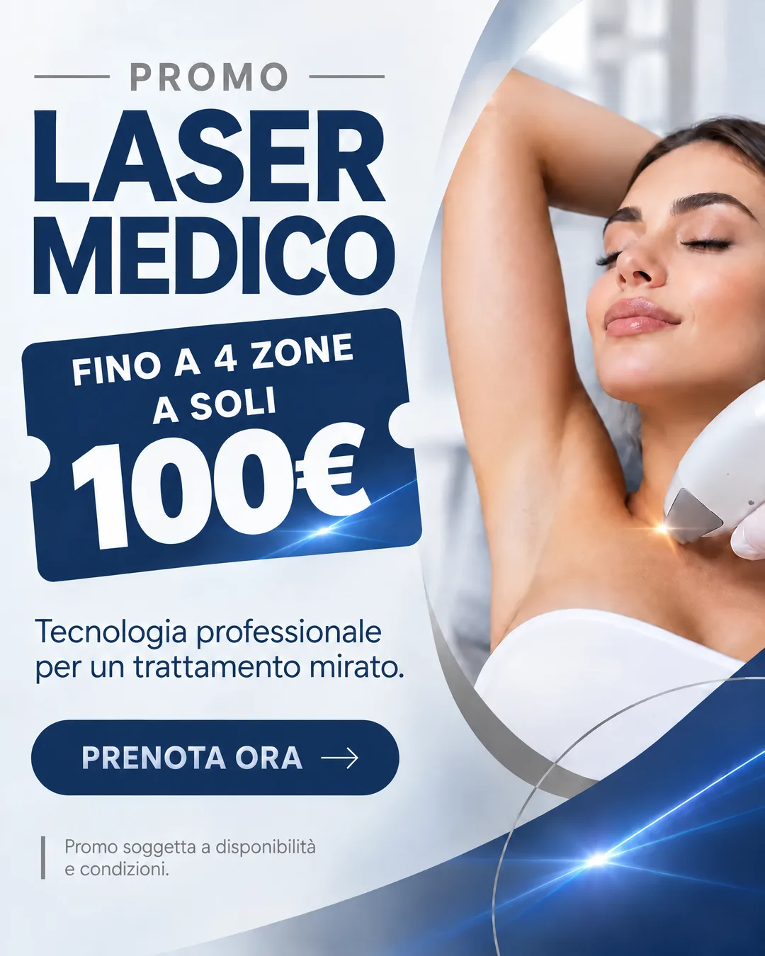 laser medico fino a 4 zone a 100 euro