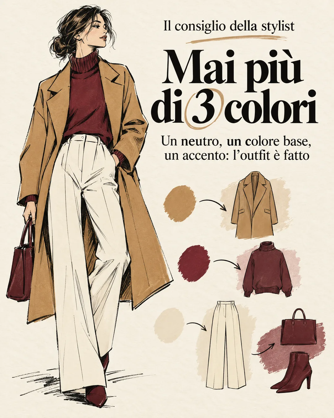 mai più di 3 colori