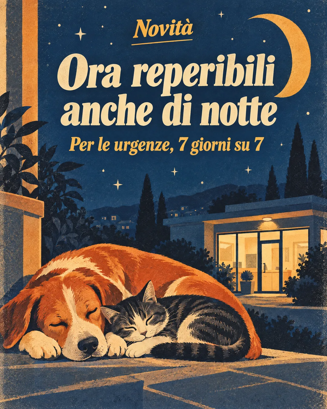 ora reperibili anche di notte