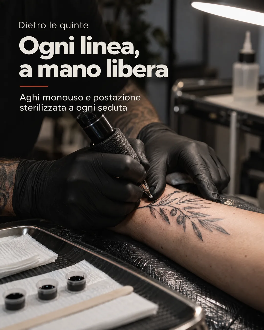 ogni linea a mano libera